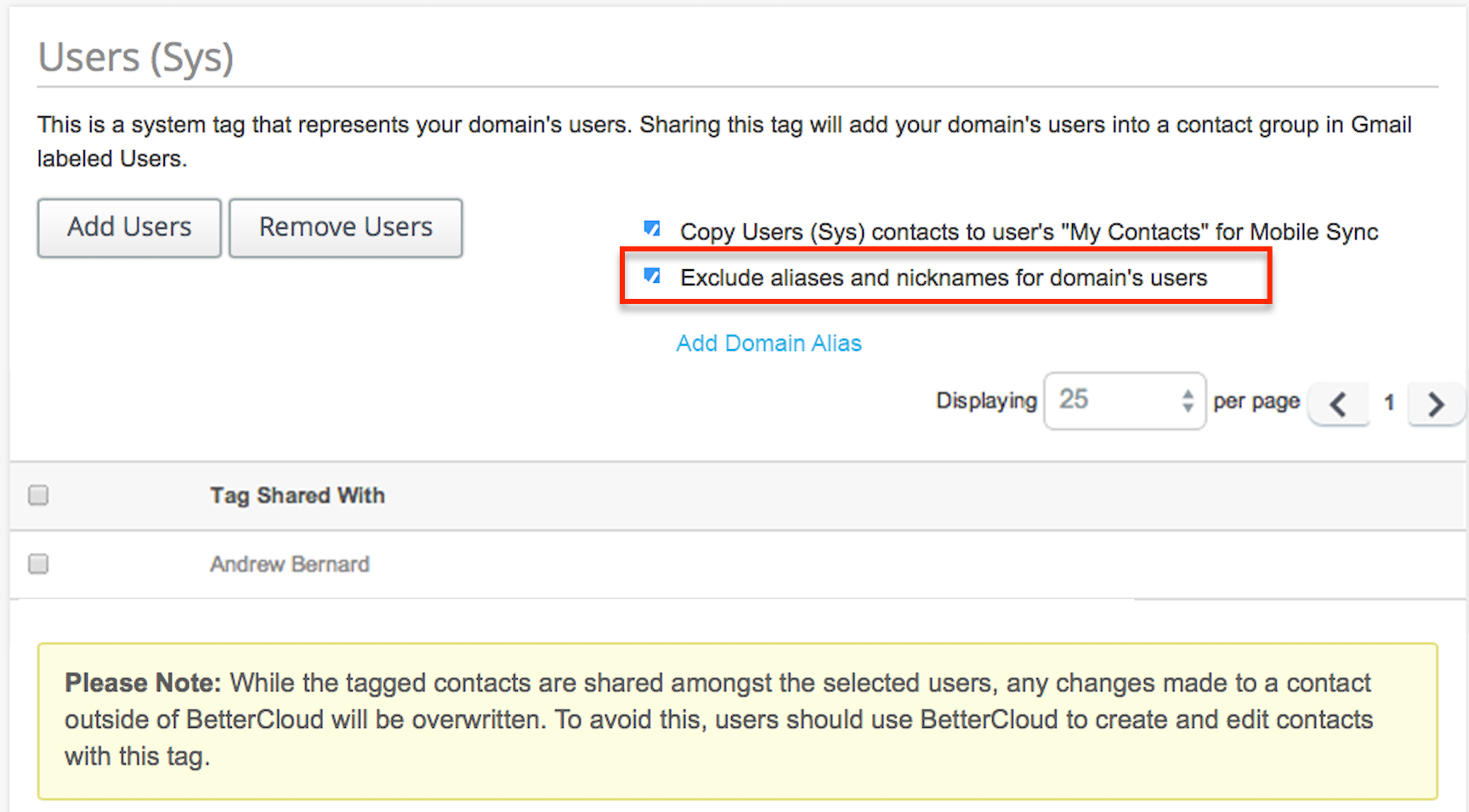 share gmail contacts